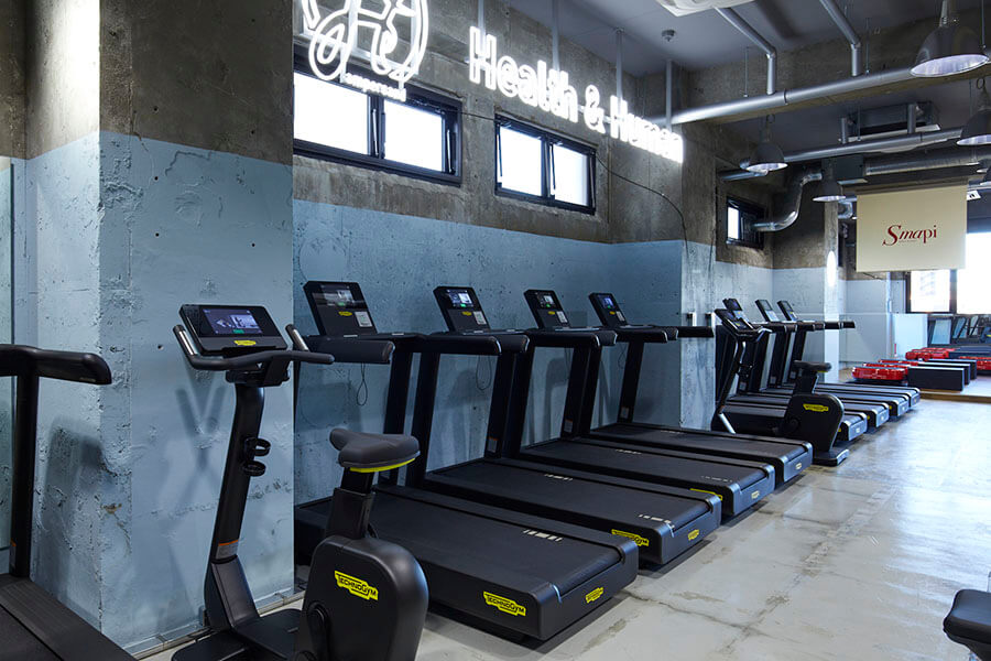 有酸素マシンエリア