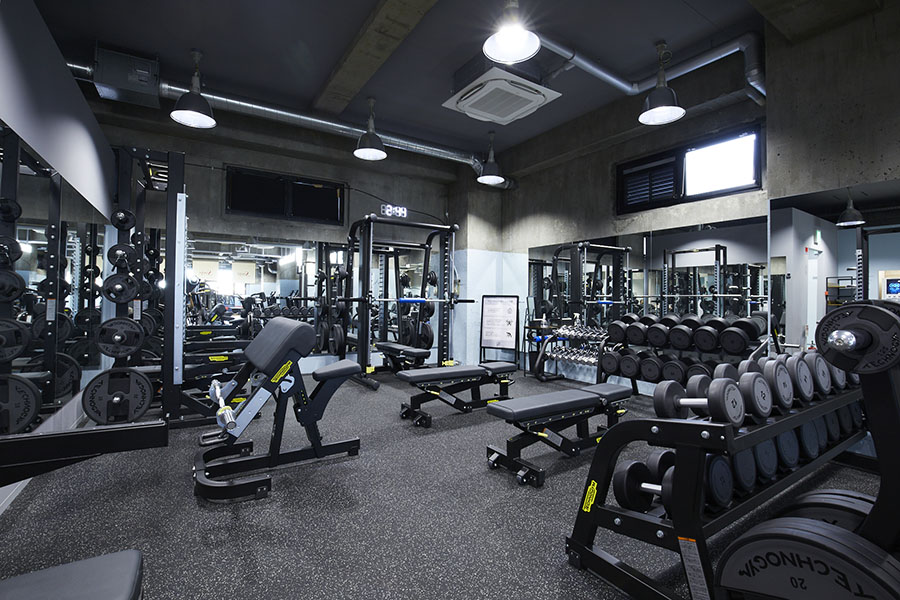 フリーウエイトエリア