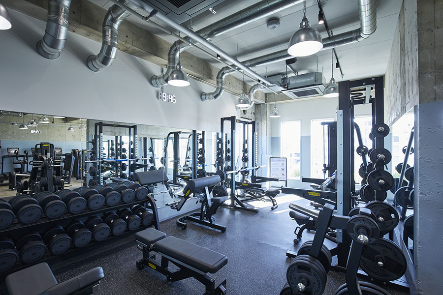 フリーウエイトエリア