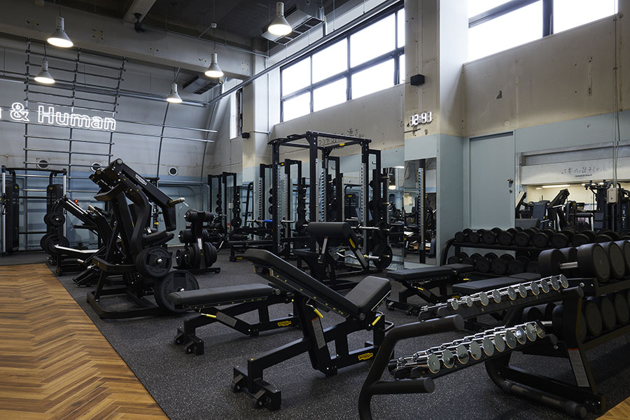 フリーウエイトエリア